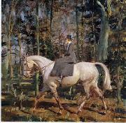 unknow artist Classical hunting fox, Equestrian and Beautiful Horses, 092. oil painting reproduction